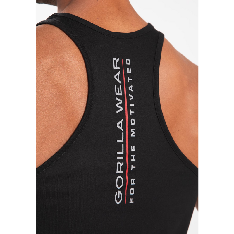 Lafayette Tank Top Black-Miesten hihattomat paidat-Gorilla Wear-M-Aminopörssi