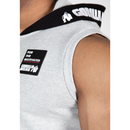 Milwaukee S/L Zipped Hoodie - Gray-Miesten hihattomat paidat-Gorilla Wear-M-Aminopörssi