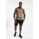 Lafayette Tank Top Army Green-Miesten hihattomat paidat-Gorilla Wear-M-Aminopörssi