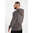 Georgia Zipped Hoodie, Gray-Miesten hupparit ja pitkähihaiset-Gorilla Wear-M-Aminopörssi
