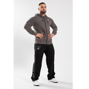 Georgia Zipped Hoodie, Gray-Miesten hupparit ja pitkähihaiset-Gorilla Wear-M-Aminopörssi