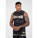 Clayton Tank Top Black/Gold-Miesten hihattomat paidat-Gorilla Wear-S-Aminopörssi