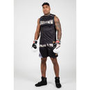 Clayton Tank Top Black/Gold-Miesten hihattomat paidat-Gorilla Wear-S-Aminopörssi