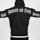 Gorilla Wear Utah Zipped Hoodie Black-Miesten hupparit ja pitkähihaiset-Gorilla Wear-M-Aminopörssi