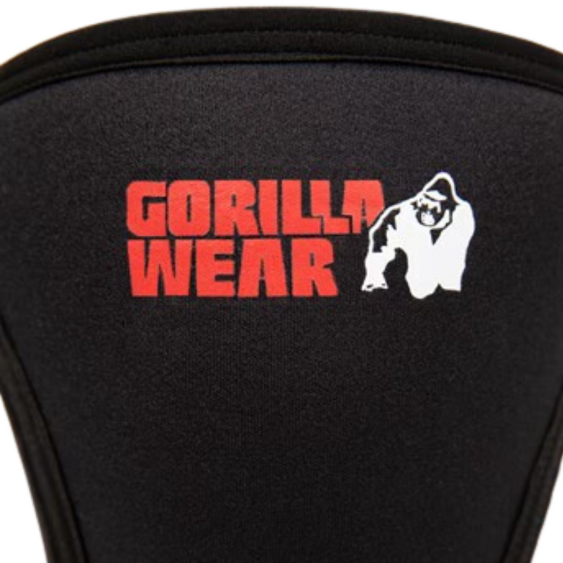 7MM Knee Sleeves - Black (pari)-Polvituki-Gorilla Wear-S-Aminopörssi