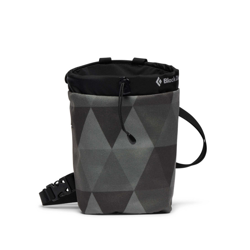 Gym Chalk Bag, Gray Quilt-Mankkapussi-Black Diamond-Aminopörssi