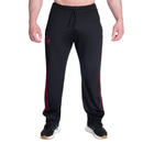 GASP 2-Stripe Standard Mesh Pants, Black / Red-Miesten housut-GASP-S-Aminopörssi