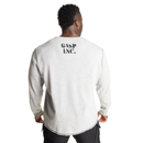 Gasp Thermal Gym Sweater, grey melange-Miesten pitkähihaiset-GASP-M-Aminopörssi