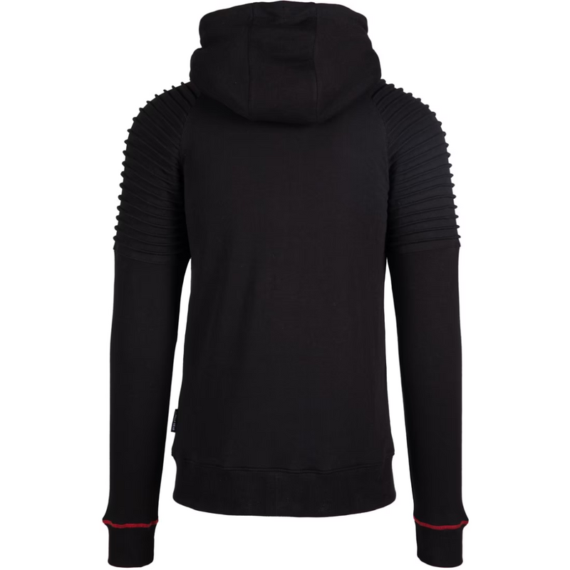 Georgia Zipped Hoodie, Black-Miesten hupparit ja pitkähihaiset-Gorilla Wear-M-Aminopörssi