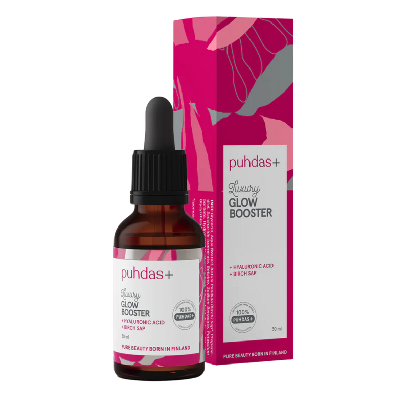 Luxury Glow Booster Serum, 30 ml-Kosteusvoide-Puhdas+-Aminopörssi