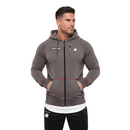 Gorilla Wear Georgia Zipped Hoodie, Gray-Miesten hupparit ja pitkähihaiset-Gorilla Wear-M-Aminopörssi