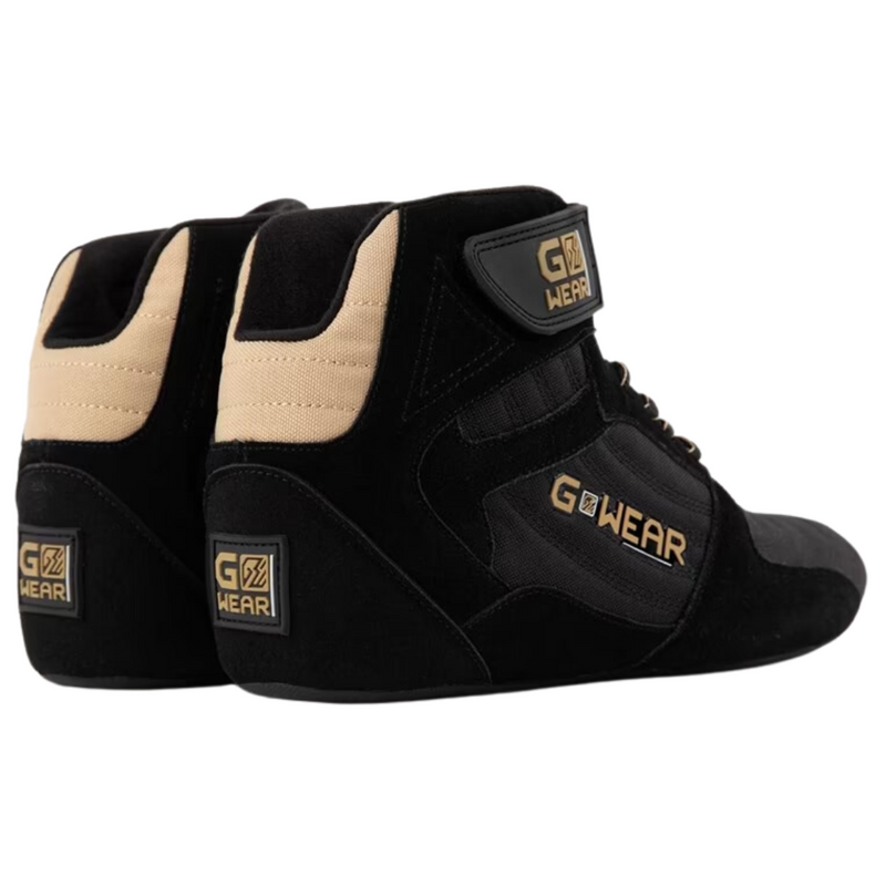 Pro High Tops - Black/Gold-Miesten kengät-Gorilla Wear-41-Aminopörssi