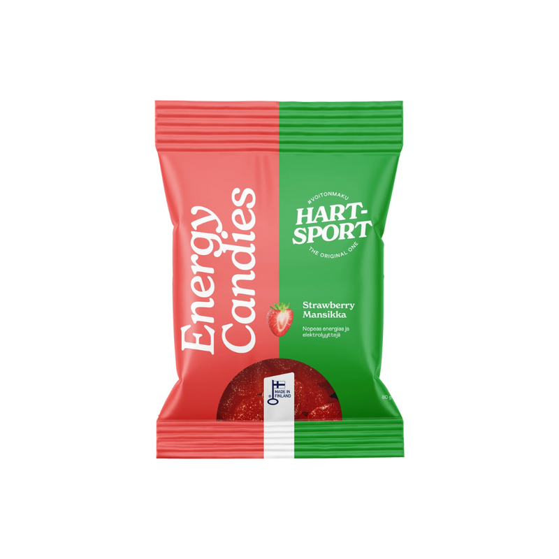 Hart-Sport Energiakarkit, 80 g-Energiakarkki-Hart-Sport-Mansikka-Aminopörssi