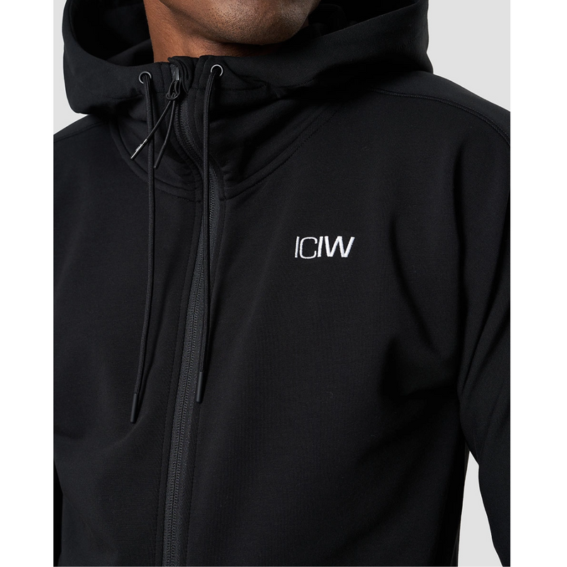 Activity Hoodie Black Men-Miesten hupparit ja pitkähihaiset-ICANIWILL-S-Aminopörssi