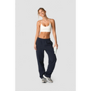 Everyday Straight Leg Sweatpants, Navy-Naisten housut-ICANIWILL-S-Aminopörssi