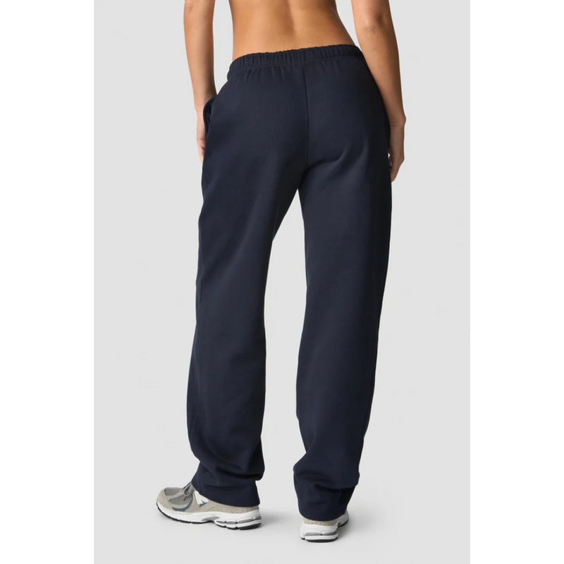 Everyday Straight Leg Sweatpants, Navy-Naisten housut-ICANIWILL-S-Aminopörssi