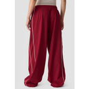 ICIW Contrast Pants Dark Berry-Naisten housut-ICANIWILL-XS-Aminopörssi