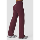 ICIW Define Seamless Straight Pants Maroon Red-Naisten trikoot ja leggingsit-ICANIWILL-XS-Aminopörssi