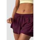ICIW Mirage 2-in-1 Shorts Wmn Dark Mahogany-Naisten shortsit-ICANIWILL-XS-Aminopörssi