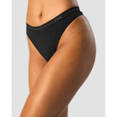 ICIW Everyday Seamless Thong 2-pack, black-Naisten alusasut-ICANIWILL-XS-Aminopörssi