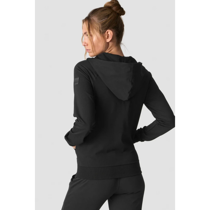 Activity Zip Hoodie Women, Black-Naisten pitkähihaiset ja hupparit-ICANIWILL-XS-Aminopörssi