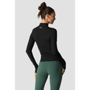 ICIW Nimble 1/2 Zip Long Sleeve Black-Naisten pitkähihaiset ja hupparit-ICANIWILL-XS-Aminopörssi