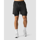 Stride 2-in-1 Shorts Men Black-Miesten shortsit-ICANIWILL-S-Aminopörssi