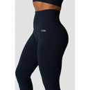 ICIW Shape Seamless Hidden Scrunch Tights Navy-Naisten trikoot ja leggingsit-ICANIWILL-XS-Aminopörssi