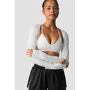 ICIW Smooth Seamless Shrug White Snow-Naisten pitkähihaiset ja hupparit-ICANIWILL-XS-Aminopörssi