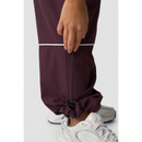 ICIW Contrast Track Pants W, Dark Burgundy
