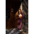ICIW Contrast Track Pants W, Dark Burgundy