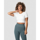 ICIW Define Seamless Cropped T-shirt White-Naisten lyhythihaiset ja topit-ICANIWILL-XS-Aminopörssi