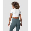ICIW Define Seamless Cropped T-shirt White-Naisten lyhythihaiset ja topit-ICANIWILL-XS-Aminopörssi