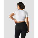 ICIW Define Seamless Cropped T-shirt White-Naisten lyhythihaiset ja topit-ICANIWILL-XS-Aminopörssi