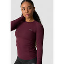ICIW Define Seamless Long Sleeve W Dark Mahogany-Naisten pitkähihaiset ja hupparit-ICANIWILL-XS-Aminopörssi