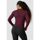 ICIW Define Seamless Long Sleeve W Dark Mahogany-Naisten pitkähihaiset ja hupparit-ICANIWILL-XS-Aminopörssi