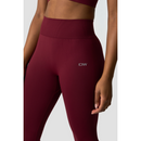 ICIW Define Seamless Tights Burgundy-Naisten trikoot ja leggingsit-ICANIWILL-XS-Aminopörssi