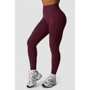ICIW Define Seamless V-Shape Tights Dark Mahogany-Naisten trikoot ja leggingsit-ICANIWILL-XS-Aminopörssi