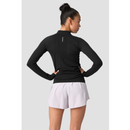 ICIW Define Seamless 1/4 Zip W Black-Naisten pitkähihaiset ja hupparit-ICANIWILL-XS-Aminopörssi