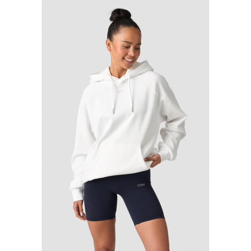 ICIW Everyday Hoodie wmn White-Naisten pitkähihaiset ja hupparit-ICANIWILL-XS-Aminopörssi