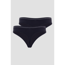 ICIW Everyday Seamless Thong, 2-pack Navy-Naisten alusasut-ICANIWILL-XS-Aminopörssi