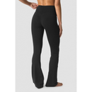 ICIW Luxe Flared Tights Black-Naisten trikoot ja leggingsit-ICANIWILL-XS-Aminopörssi