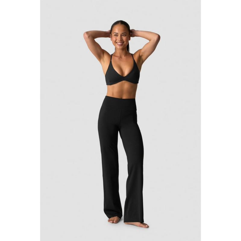 ICIW Nimble Straight Leg Pants, Black-Naisten trikoot ja leggingsit-ICANIWILL-XS-Aminopörssi