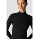 ICIW Nimble 1/2 Zip Long Sleeve Black-Naisten pitkähihaiset ja hupparit-ICANIWILL-XS-Aminopörssi