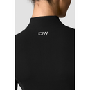 ICIW Nimble 1/2 Zip Long Sleeve Black-Naisten pitkähihaiset ja hupparit-ICANIWILL-XS-Aminopörssi