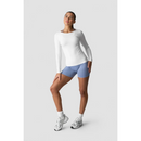 Everyday Seamless LS White Wmn-Naisten pitkähihaiset ja hupparit-ICANIWILL-XS-Aminopörssi