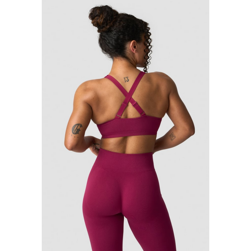 ICIW Smooth Seamless Sports Bra Rose-Naisten urheiluliivit-ICANIWILL-XS-Aminopörssi