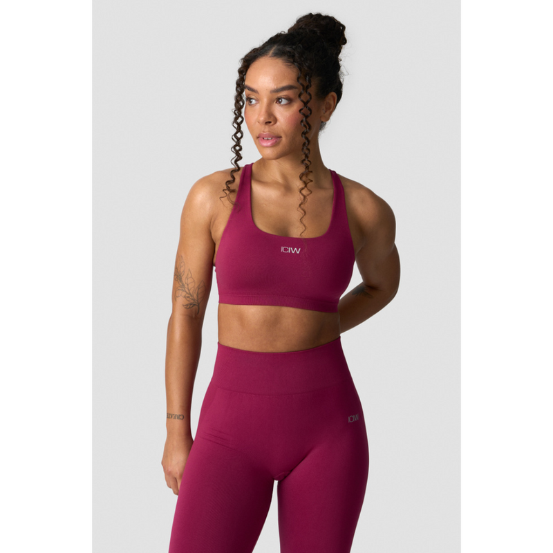 ICIW Smooth Seamless Sports Bra Rose-Naisten urheiluliivit-ICANIWILL-XS-Aminopörssi