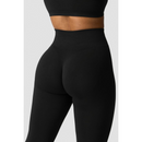 ICIW Smooth Seamless Tights Black-Naisten trikoot ja leggingsit-ICANIWILL-XS-Aminopörssi