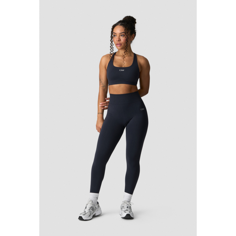 ICIW Smooth Seamless Tights Navy-Naisten trikoot ja leggingsit-ICANIWILL-XS-Aminopörssi